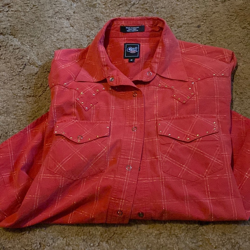 Cruel girl button up size medium